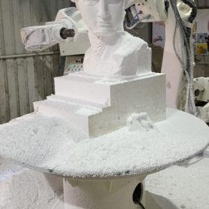 Robotic Statue Sculpture